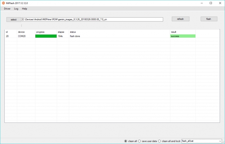 Xiaomi Mi Flash Tool