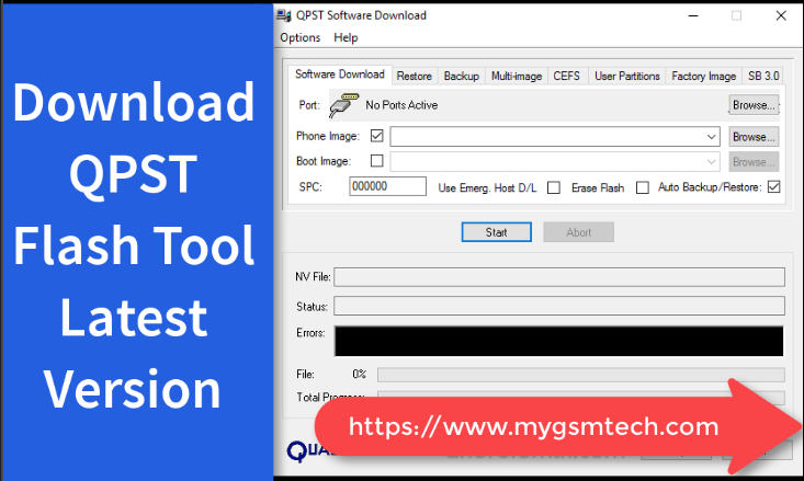 QPST Flash Tool Latest