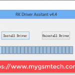 RockChip Driver Assistant Screenshot