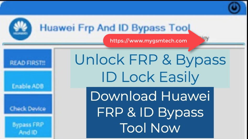 Huawei FRP & ID Bypass Tool